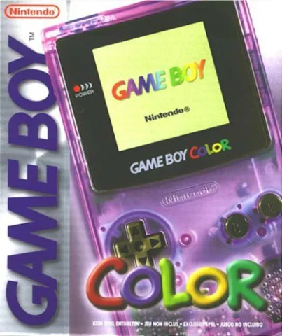 Produktbild zu Nintendo Game Boy Color (Clear Purple)