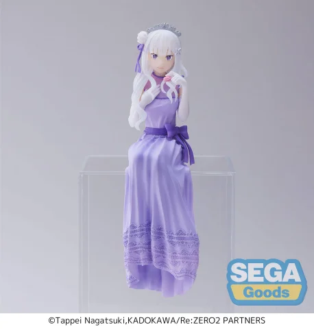 Produktbild zu Re:ZERO - Chokonose Premium Figure - Emilia (Dressed-Up Party ver.)