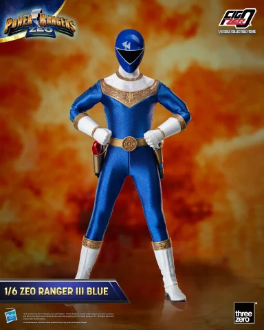 Produktbild zu Power Rangers Zeo - FigZero - Ranger III Blue