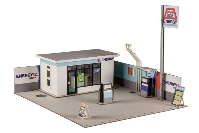 Produktbild zu Real Stage - Paper Model Kit - Gas Station