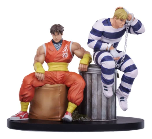Produktbild zu Street Fighter - Scale Figure - Cody & Guy
