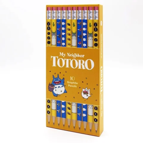 Produktbild zu Mein Nachbar Totoro - Bleistiftset - 10 Bleistifte aus Graphit