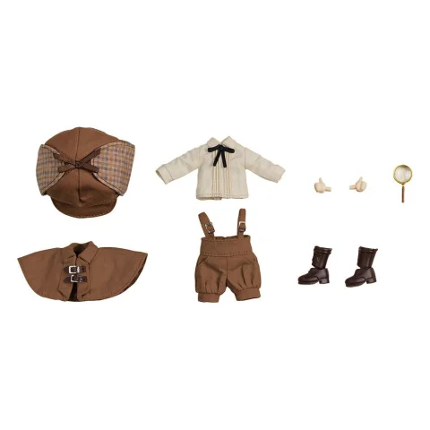 Produktbild zu Nendoroid Doll - Zubehör - Outfit Set: Detective - Boy (Brown)