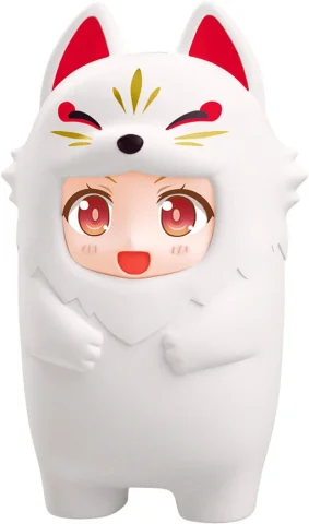 Produktbild zu Nendoroid More - Nendoroid Zubehör - Kigurumi Face Parts Case (White Kitsune)