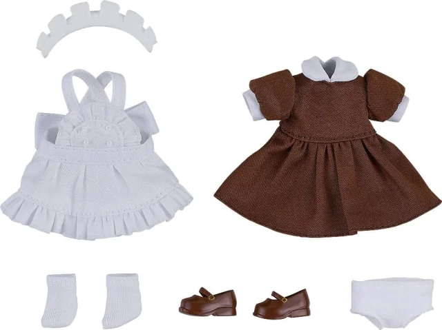 Produktbild zu Nendoroid Doll - Zubehör - Outfit Set: Maid Outfit Mini (Brown)